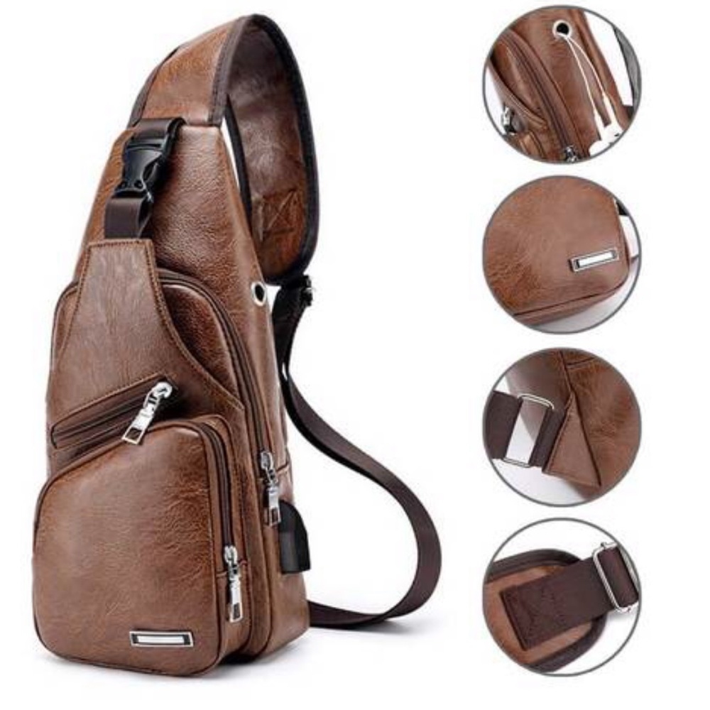 Schnabel Luxury Crossbody Bag with USB